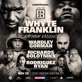 Whyte Vs. Franklin - Full broadcast