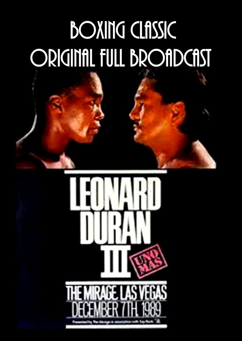 Leonard vs Duran III (Full broadcast)