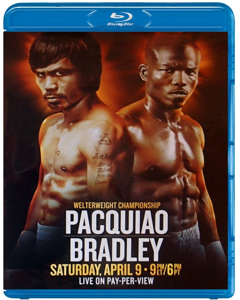 Pacquiao vs Bradley 3 (2-Blu-ray)