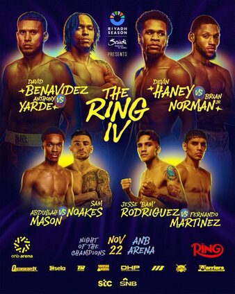 Benavidez vs. Yarde (The Ring IV PPV)