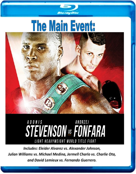 Stevenson Vs. Fonfara (Blu-ray)