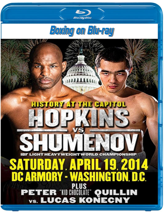 Hopkins Vs. Shumenov (blu-ray)