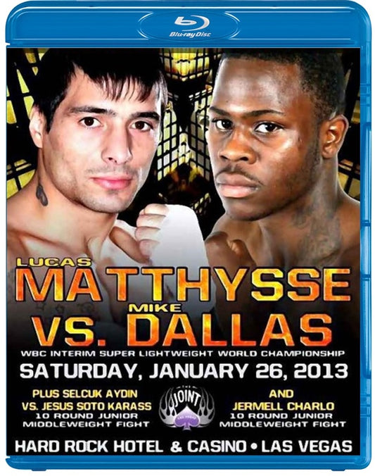 Matthysse Vs. Dallas