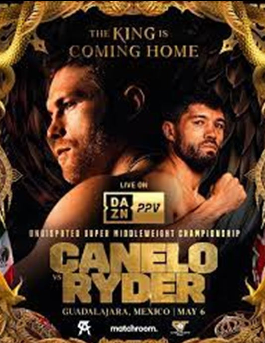 Full Card for Canelo Alvarez vs. John Ryder