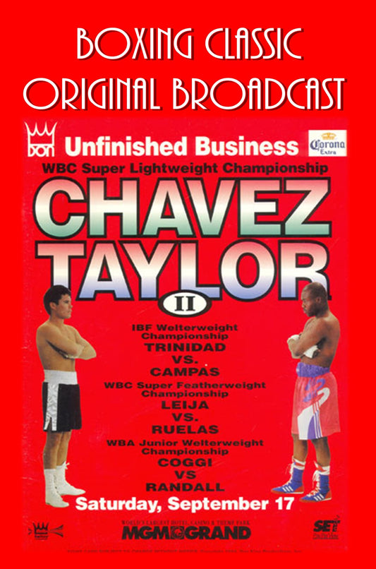 Chavez vs Taylor II - Boxing Classic