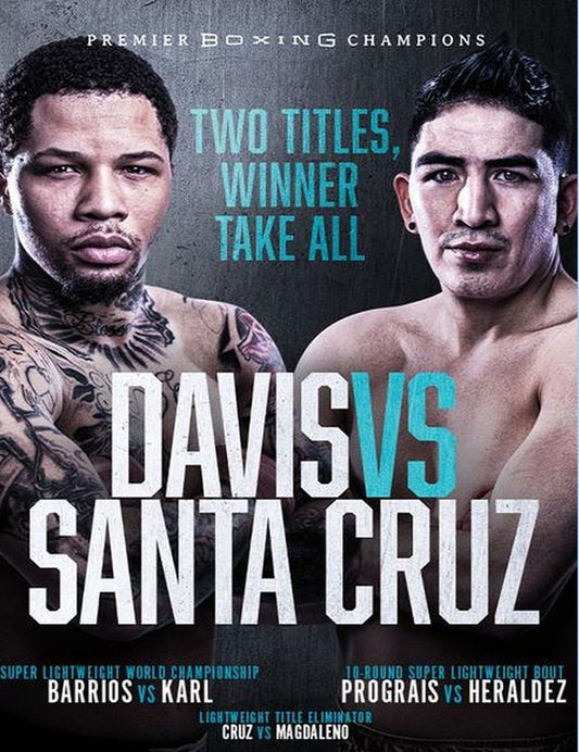Gervonta Davis vs Leo Santa Cruz - PPV Broadcast