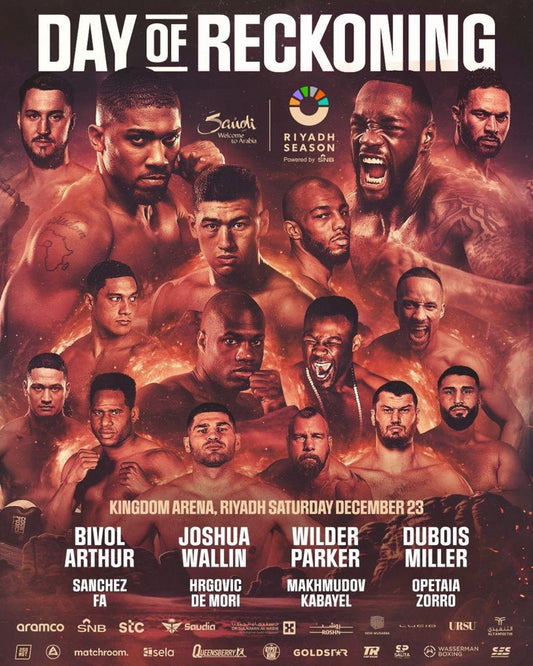 Day of Reckoning full fights and undercard