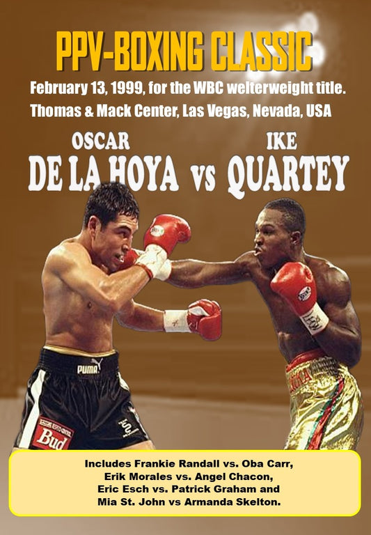 De La Hoya vs. Ike Quartey