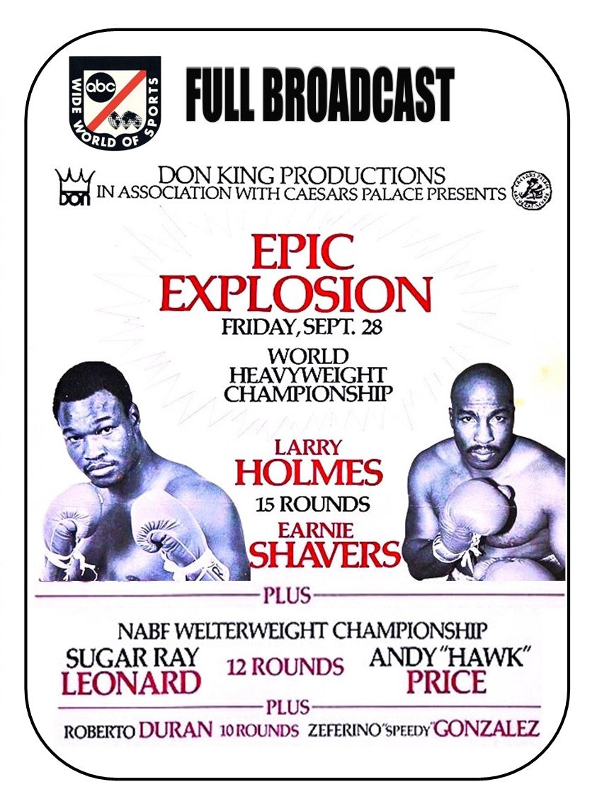 Holmes vs. Shavers II (ABC-Full Broadcast)