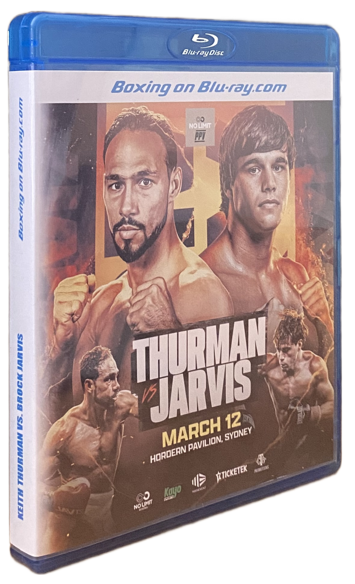 Thurman vs Jarvis (blu-ray)