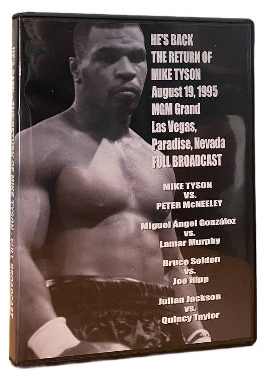 He's Back - The return of Mike Tyson (Full Broadcast)