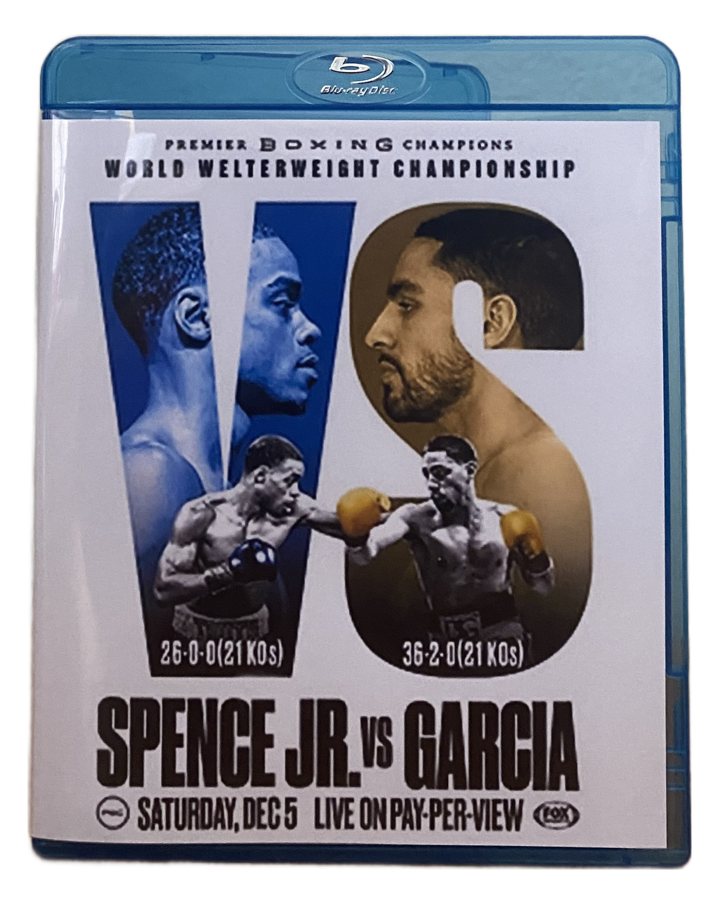 Spence Jr. vs. Garcia (Blu-ray)