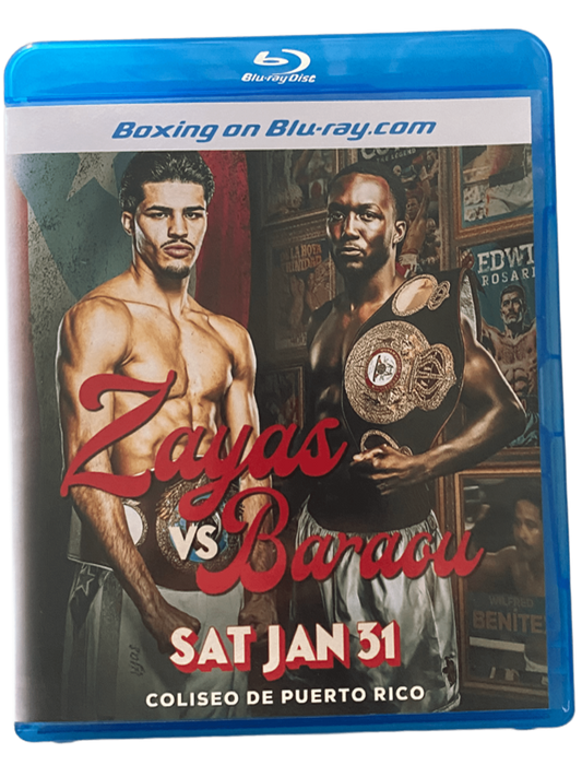 Xander Zayas vs. Abass Baraou (Blu-ray)