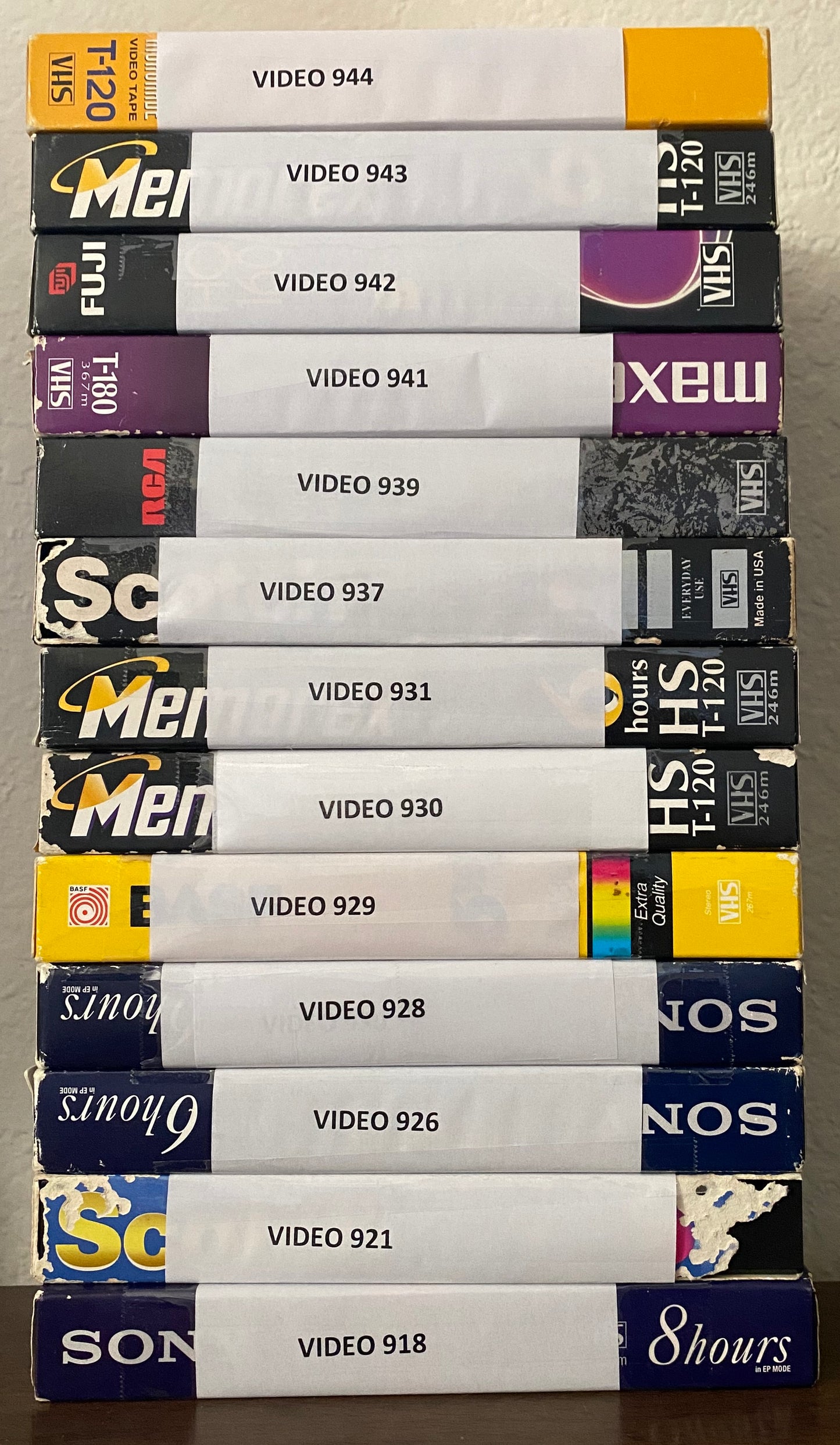 Bulk #2 Vhs-tapes (rare fight)
