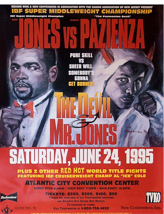 Jones Jr. vs. Pazienza - Closed Circuit Classic
