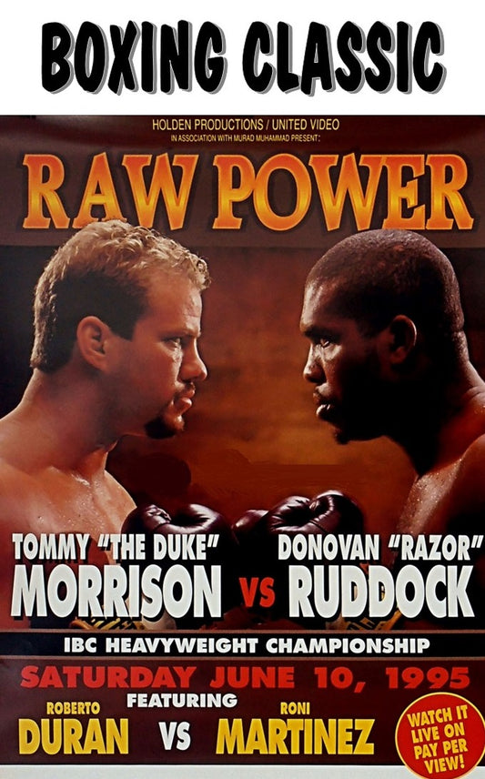 Morrison Vs. Ruddock (rare-PPV)