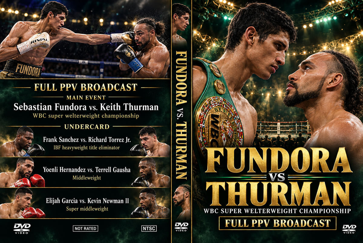 Fundora vs. Thurman - Full PPV broadcast
