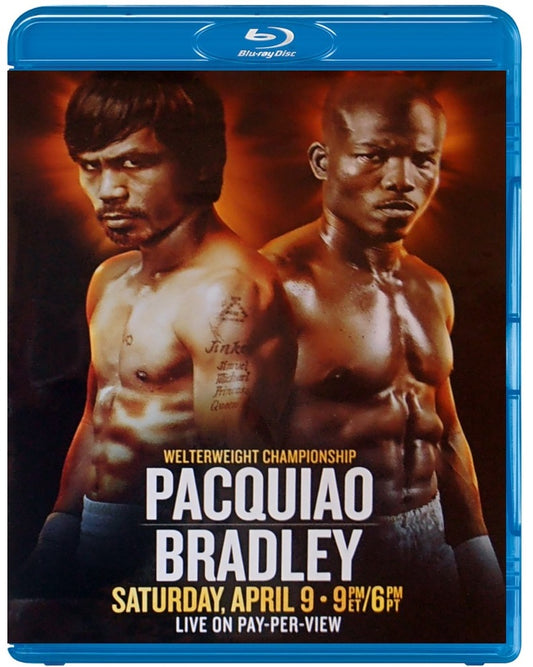Pacquiao vs Bradley 3 (2-Blu-ray)