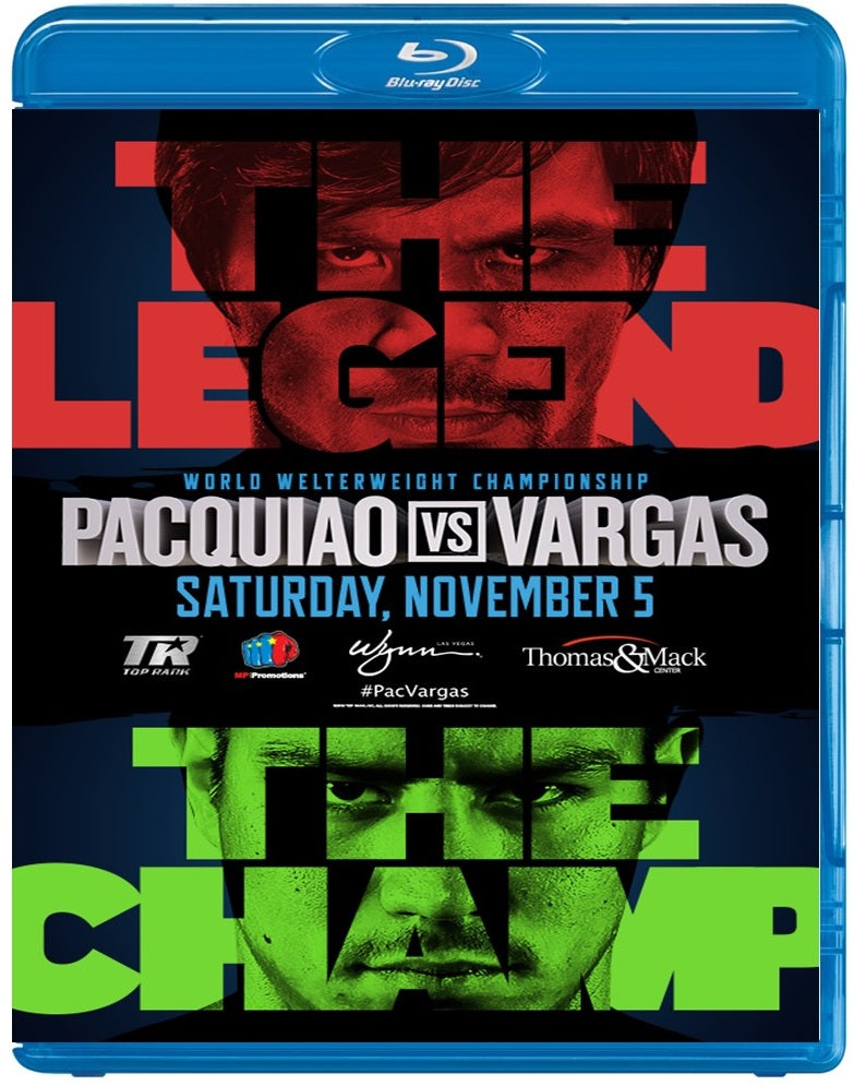 Pacquiao vs Vargas (2-Blu-ray)