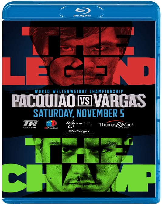 Pacquiao vs Vargas (2-Blu-ray)