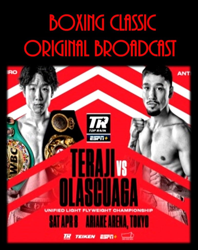 Teraji vs Olascuaga - Full broadcast