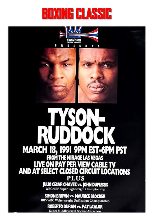 TYSON VS RUDDOCK - Closed circuit - Full Broadcast