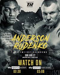 Jared Anderson vs. Andriy Rudenko full card