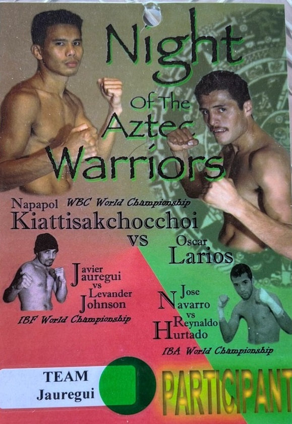 Oscar Larios vs. Namchai Saru - PPV - Classic