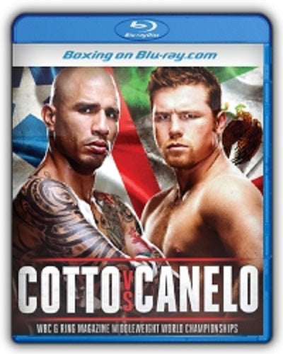 CANELO VS COTTO (2-Disc blu-ray)